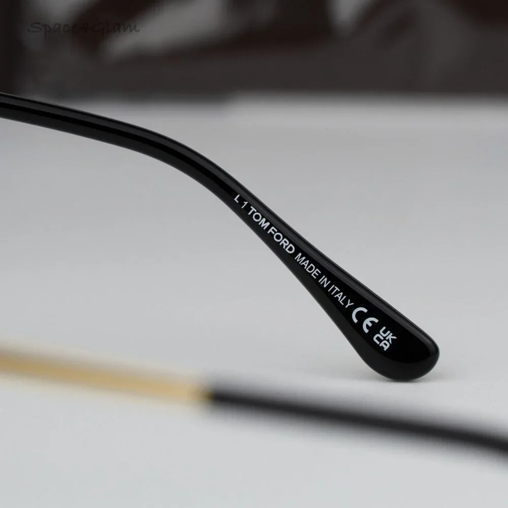 NEW Tom Ford FT0980/S 30A PAVLOS-02 Gold Grey Shield Unisex Sunglasses TF 098/S